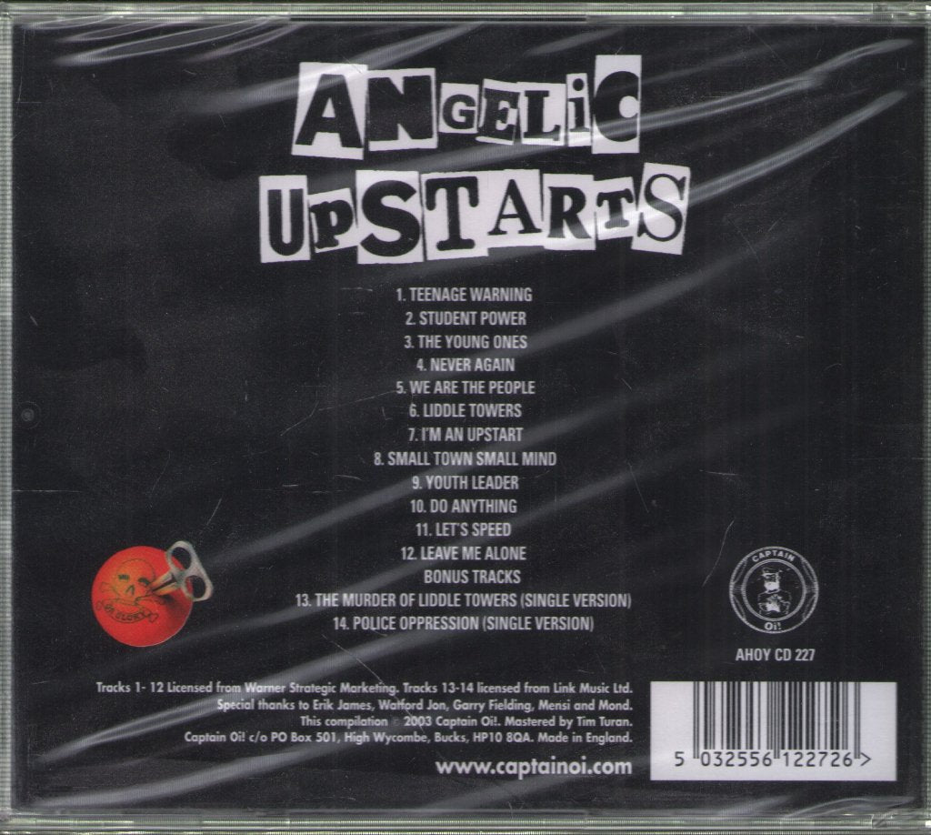 Angelic Upstarts - Teenage Warning - Cd