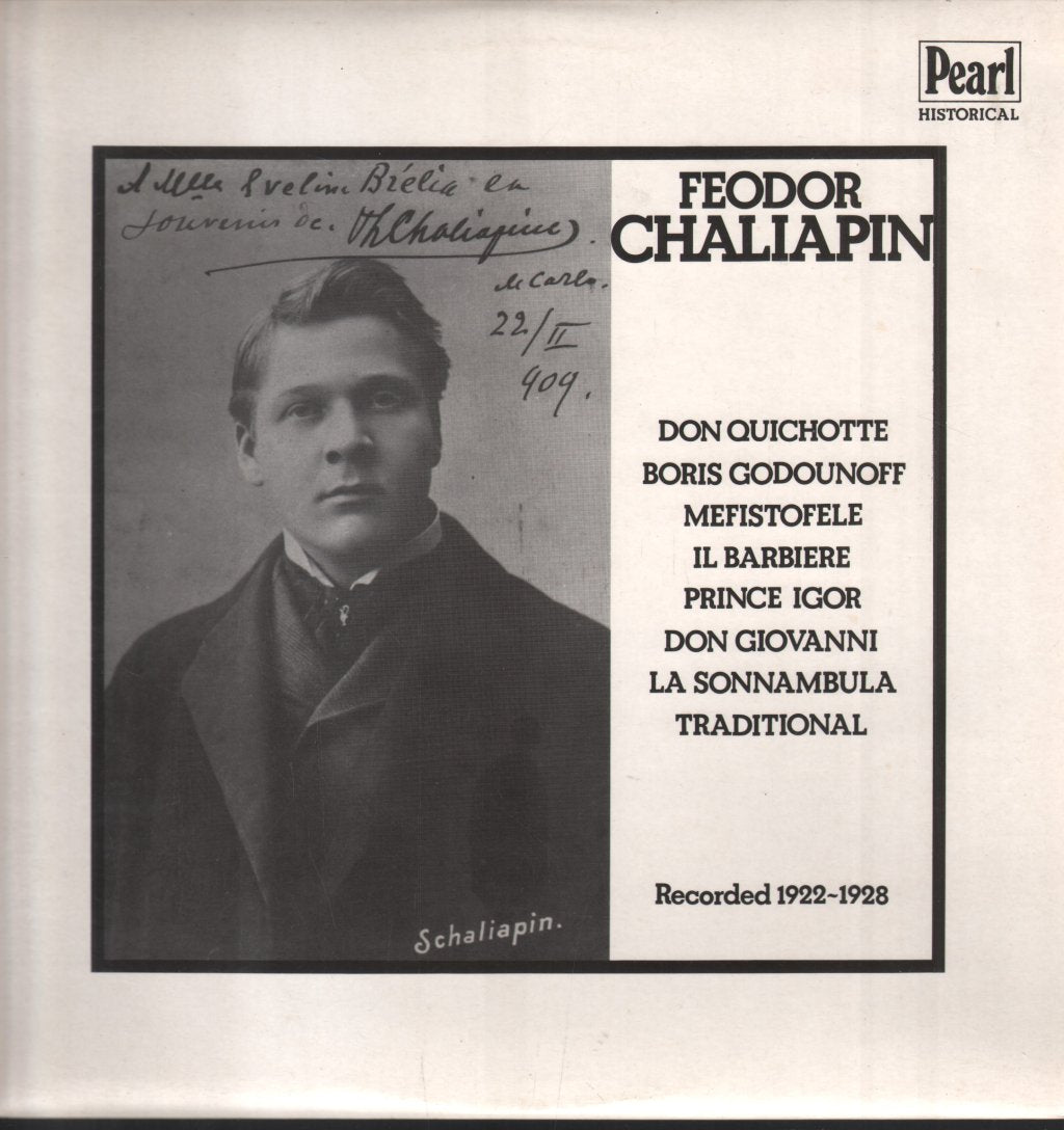 Feodor Chaliapin - Feodor Chaliapin - Lp