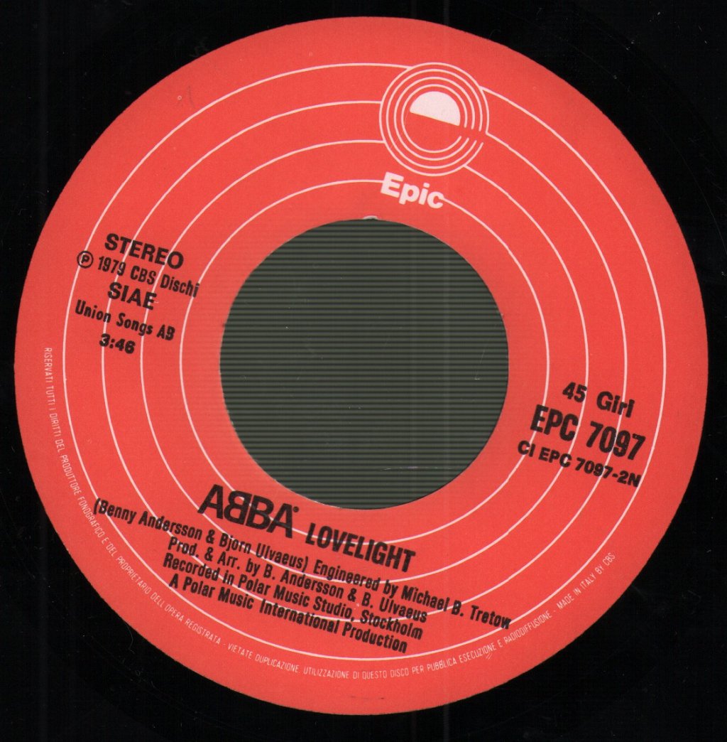 ABBA - Chiquitita - 7 Inch