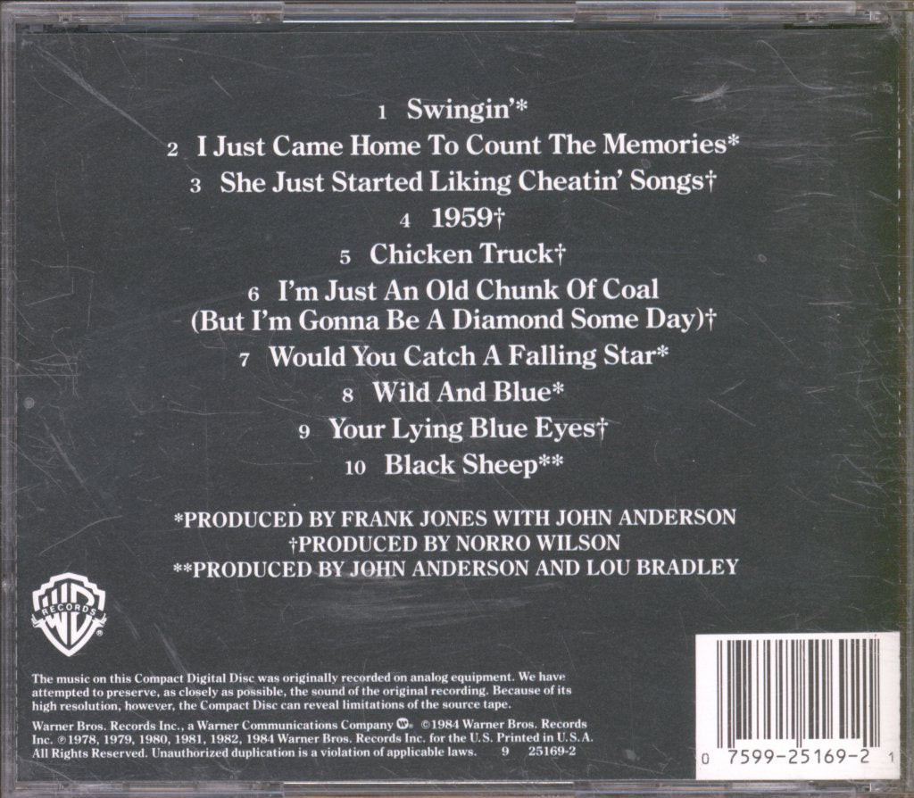 John Anderson (country) - Greatest Hits - Cd