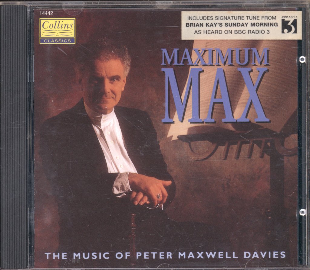 Peter Maxwell Davies - Maximum Max: The Music Of Peter Maxwell Davies - Cd