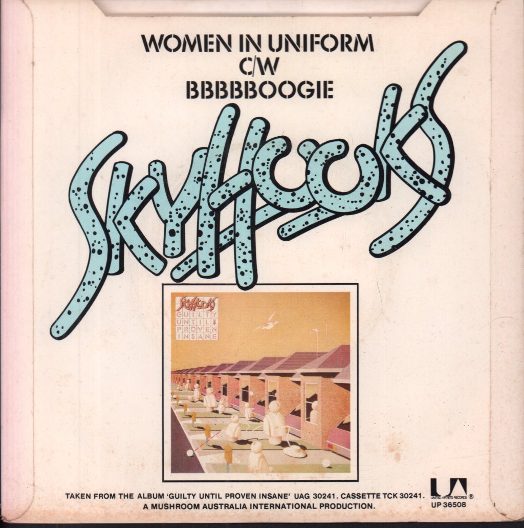 Skyhooks - Women In Uniform - 7 Inch