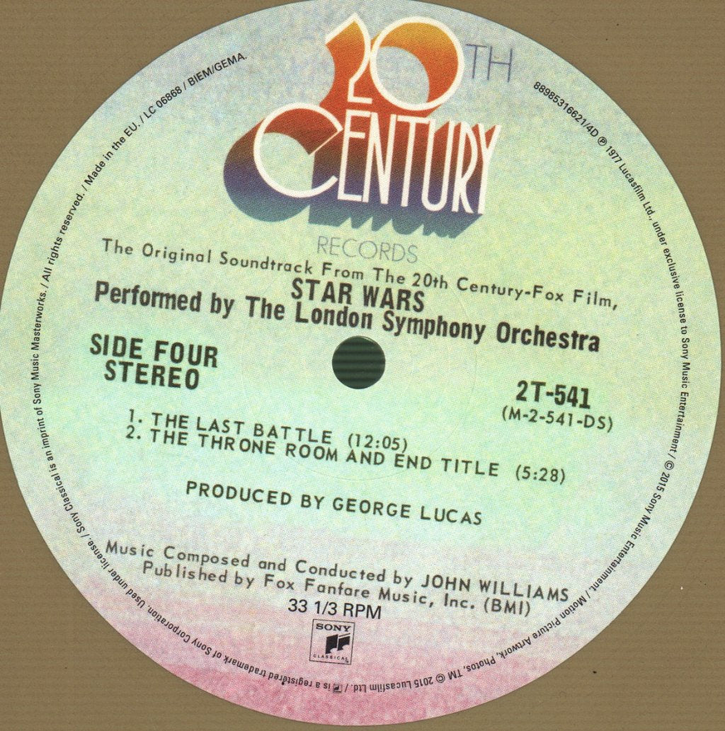 John Williams - Star Wars (Original Soundtrack) - Double Lp