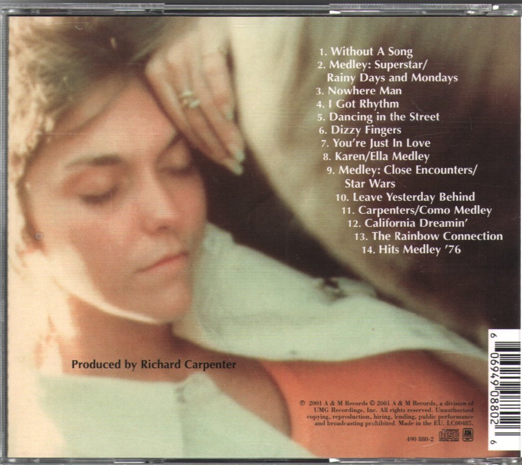 Carpenters - As Time Goes By - Cd