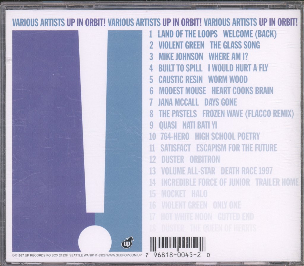 Various Artists - Up In Orbit! - Cd