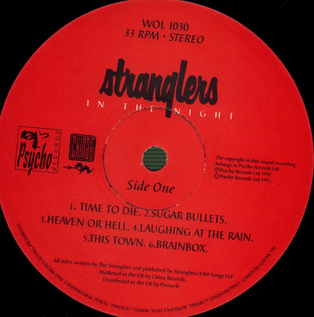 Stranglers - In The Night - Lp