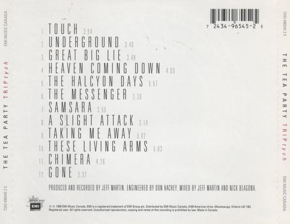 Tea Party - Triptych - Cd
