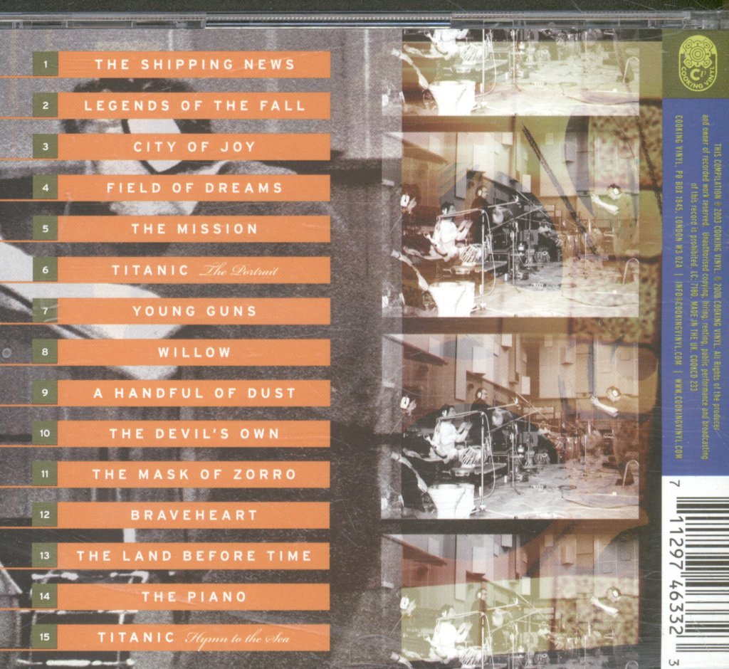 Incantation Featuring Tony Hinnigan - Camera Reflections On Film Music - Cd