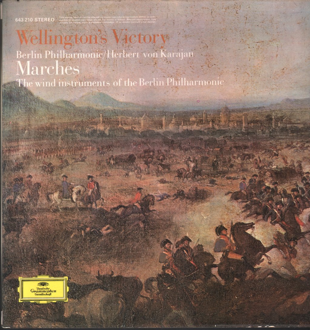 Herbert Von Karajan / Berlin Philharmonic Orchestra - Ludwig Van Beethoven - Wellington's Victory - Lp