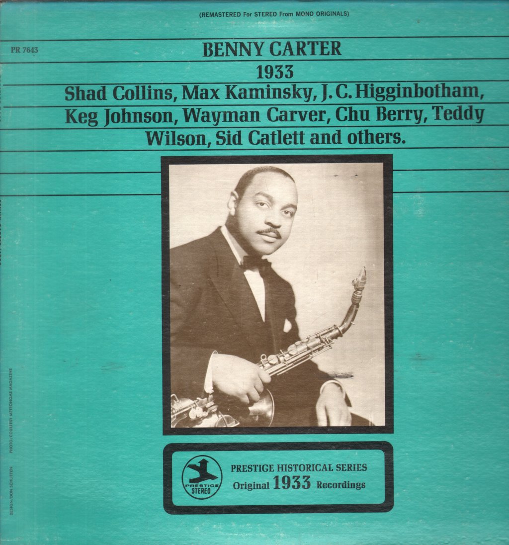 Benny Carter - 1933 - Lp