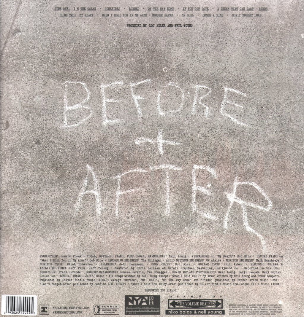 Neil Young - Before and After - Lp