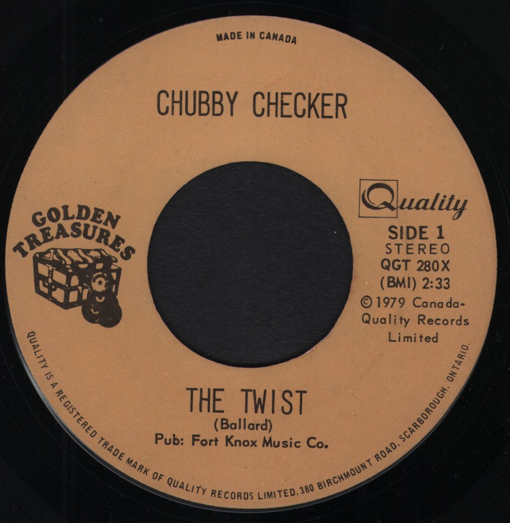 Chubby Checker - Twist / The Hucklebuck - 7 Inch