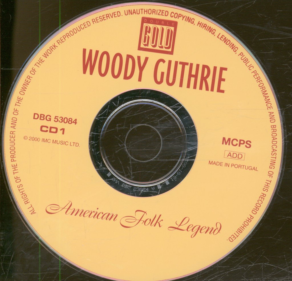 Woody Guthrie - American Folk Legend - Double Cd