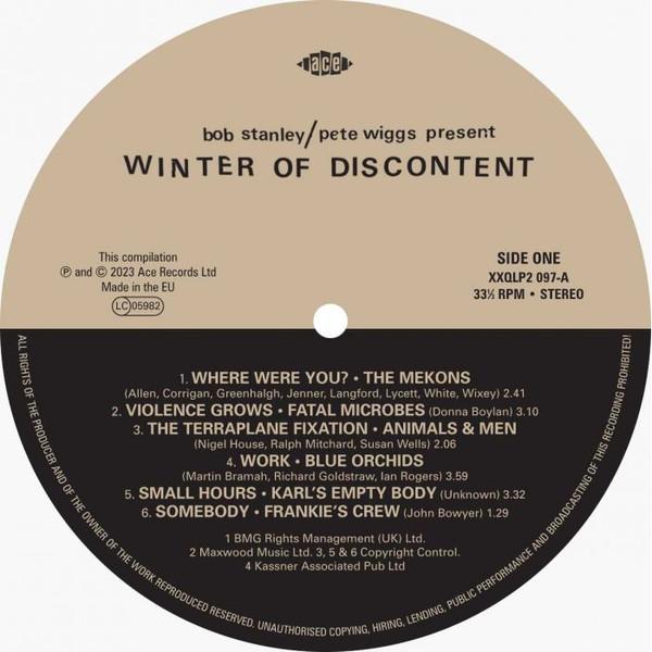 Bob Stanley And Pete Wiggs - present... Winter Of Discontent - Double Lp