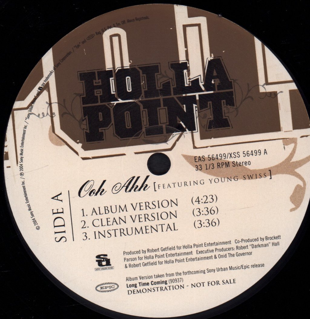 Holla Point - Ooh Ahh - 12 Inch