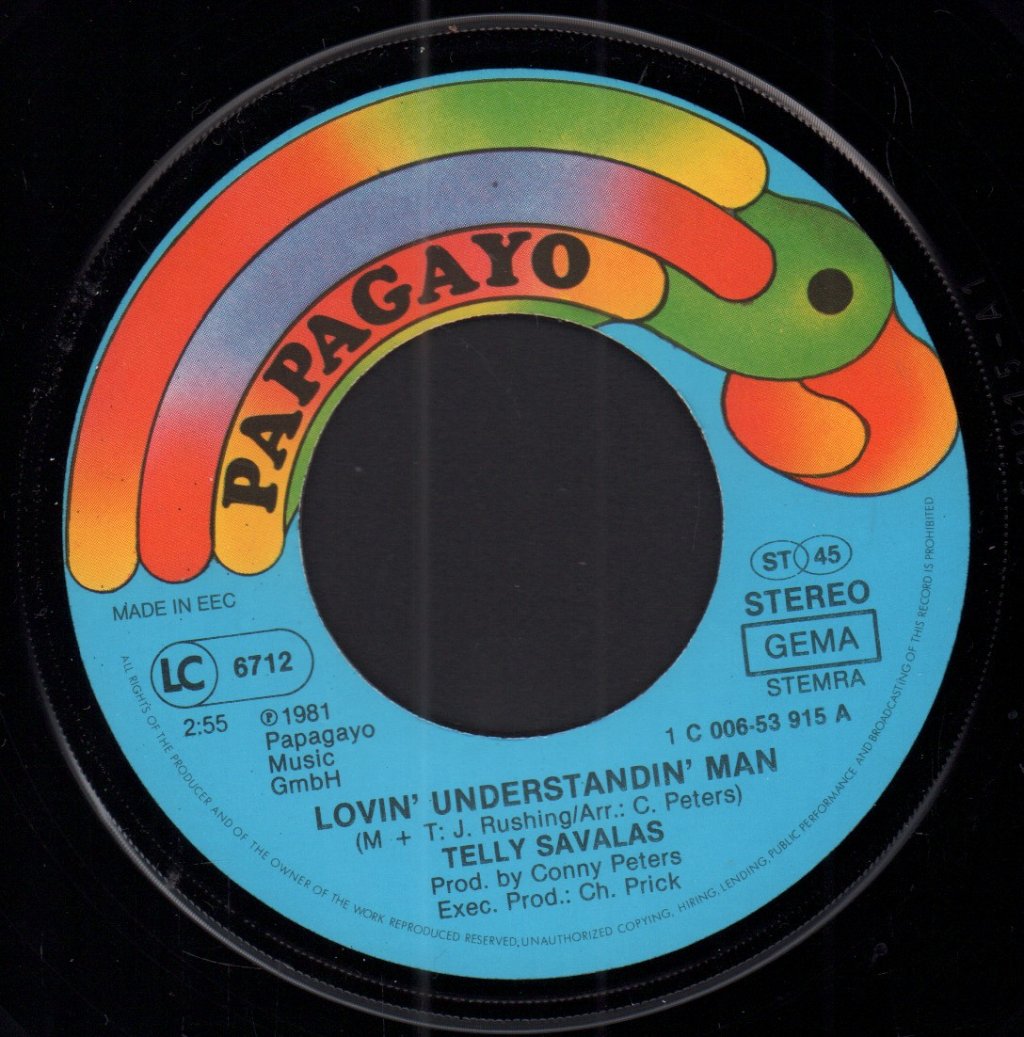 Telly Savalas - Lovin' Understandin' Man - 7 Inch