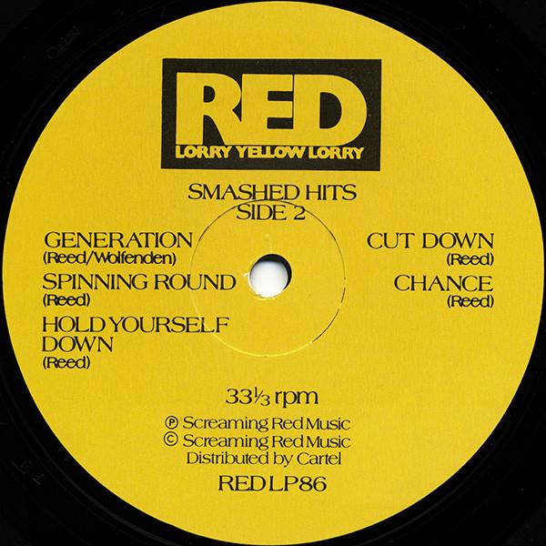 Red Lorry Yellow Lorry - Smashed Hits - Lp