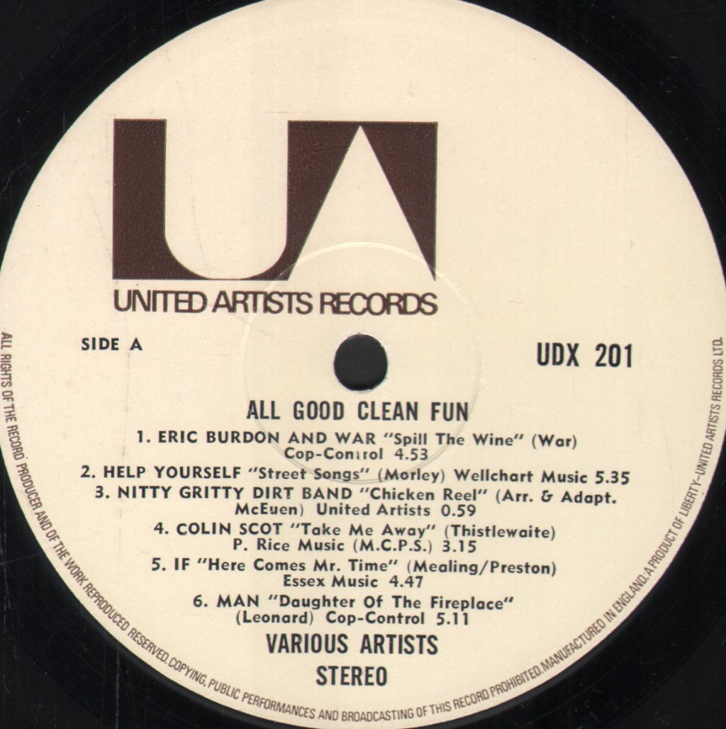 Various Artists - All Good Clean Fun - Double Lp