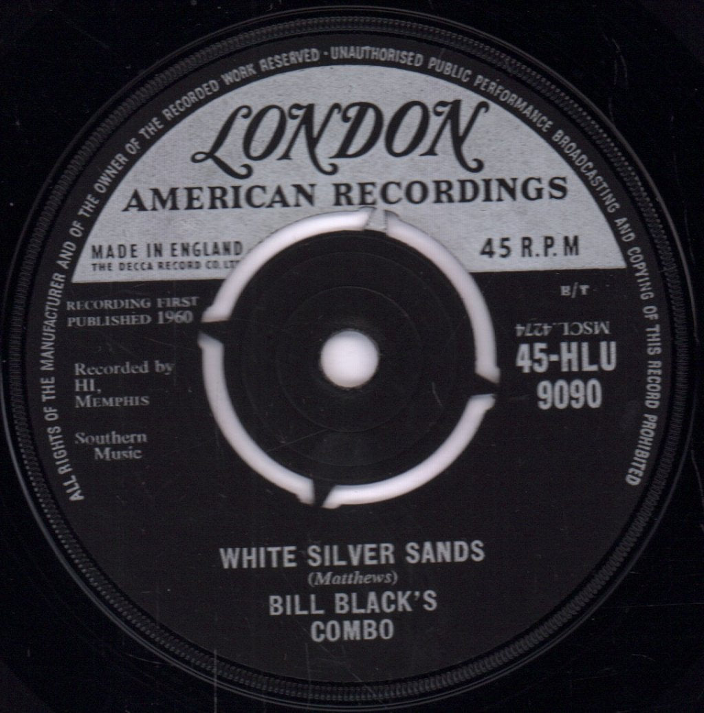 Bill Black's Combo - White Silver Sands - 7 Inch