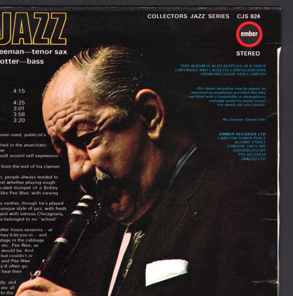 Pee Wee Russell - Mainstream Jazz - Lp