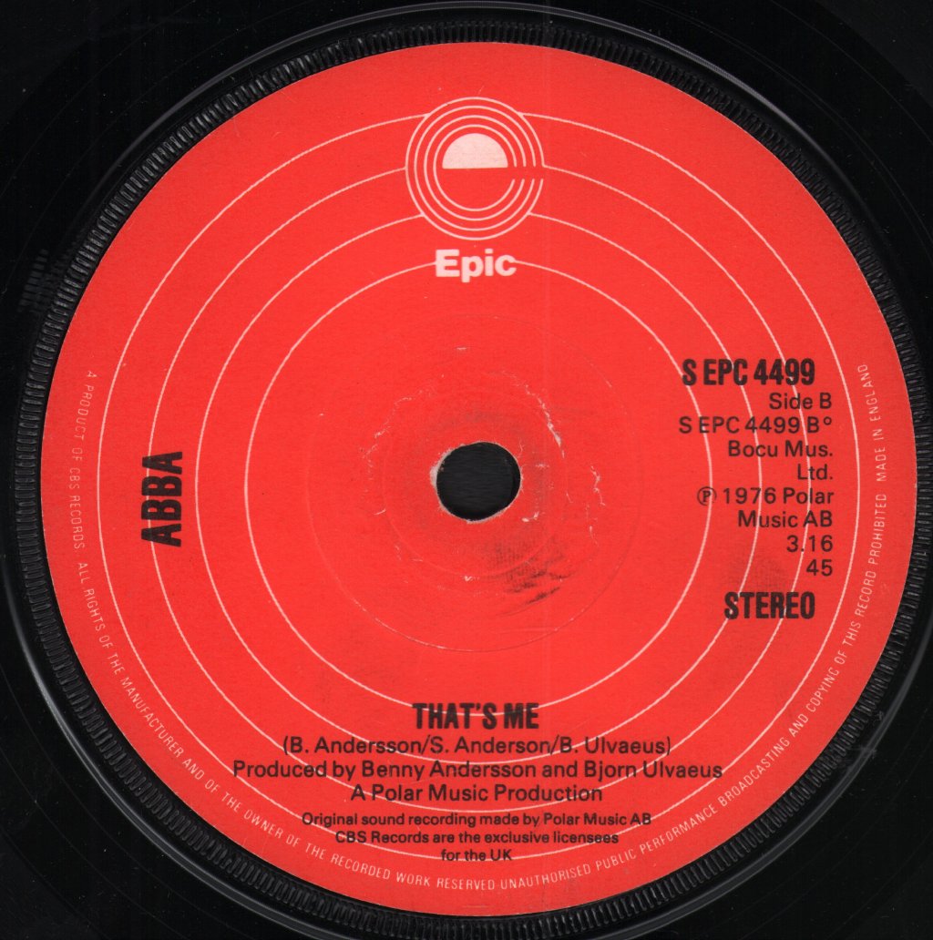 ABBA - Dancing Queen - 7 Inch