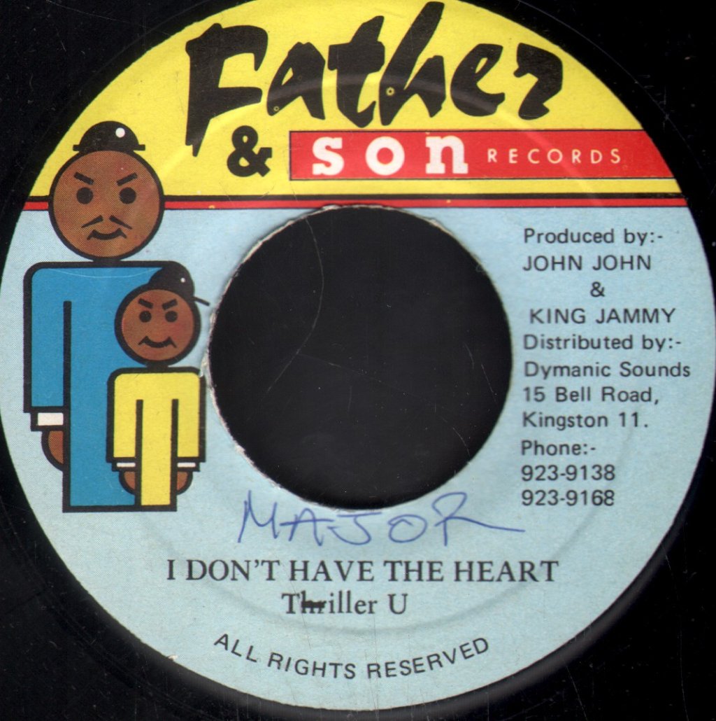 Thriller U - I Don't Have The Heart - 7 Inch