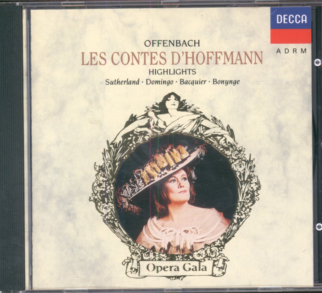 Joan Sutherland, Placido Domingo - Offenbach - Les Contes D'Hoffmann - Highlights - Cd