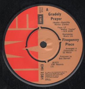 Fivepenny Piece - A Gradely Prayer - 7 Inch