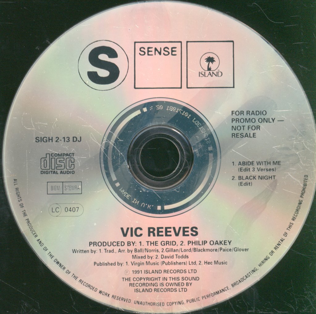 Vic Reeves - Abide With Me - Cd