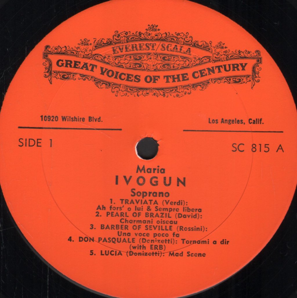 Maria Ivogun - Maria Ivogun (Soprano) Sings - Lp