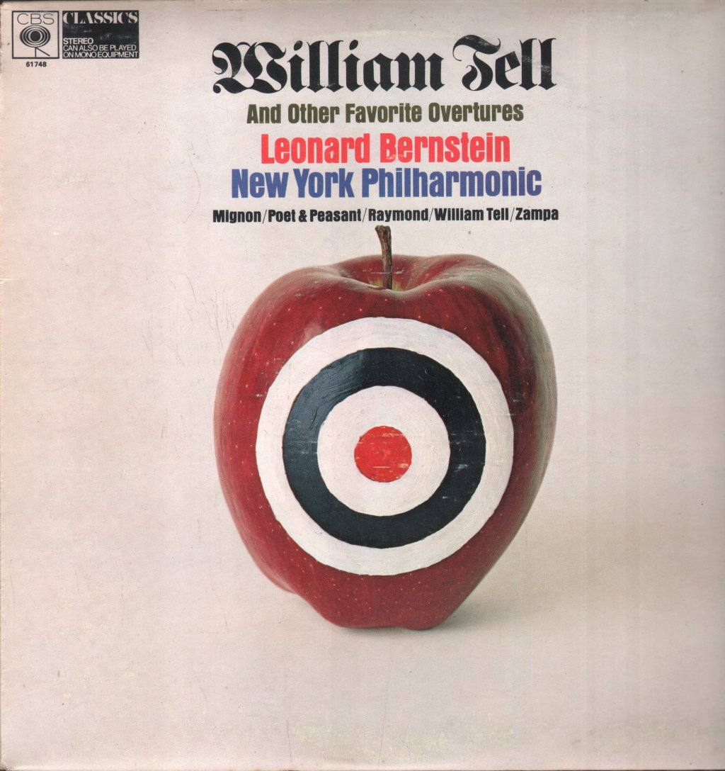Leonard Bernstein / New York Philharmonic - William Tell And Other Favorite Overtures - Lp