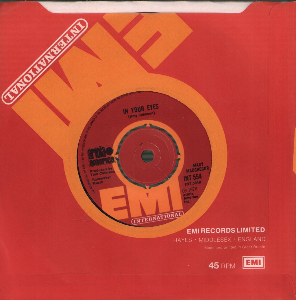 Mary Macgregor - I've Never Been To Me - 7 Inch