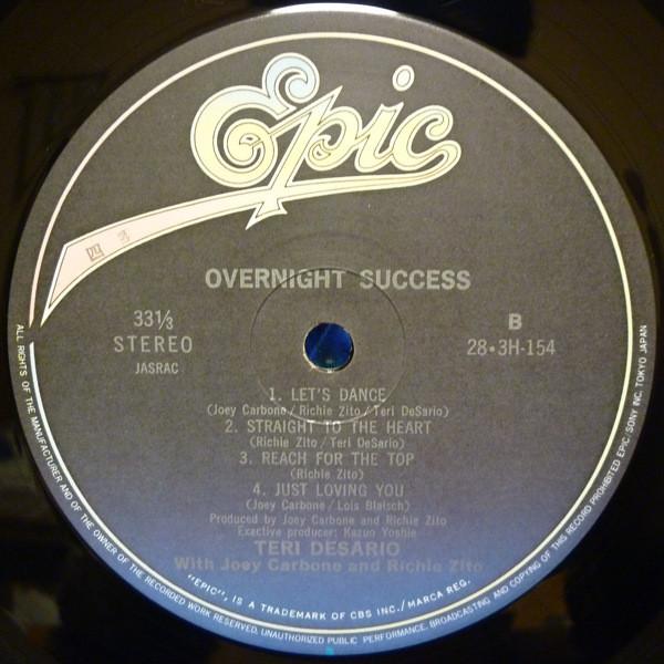 Teri Desario - Overnight Success - Lp