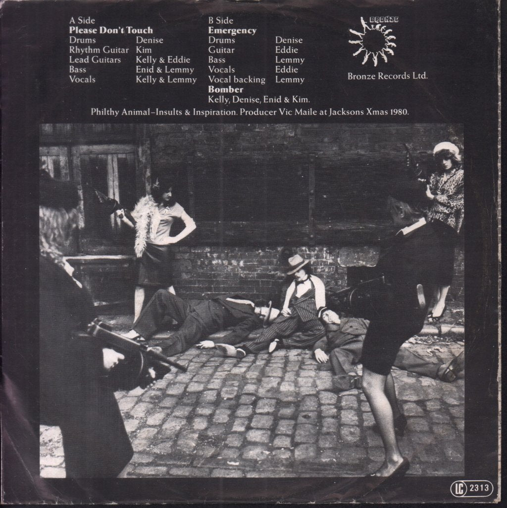 Motorhead And Girlschool - Please Don't Touch - 7 Inch