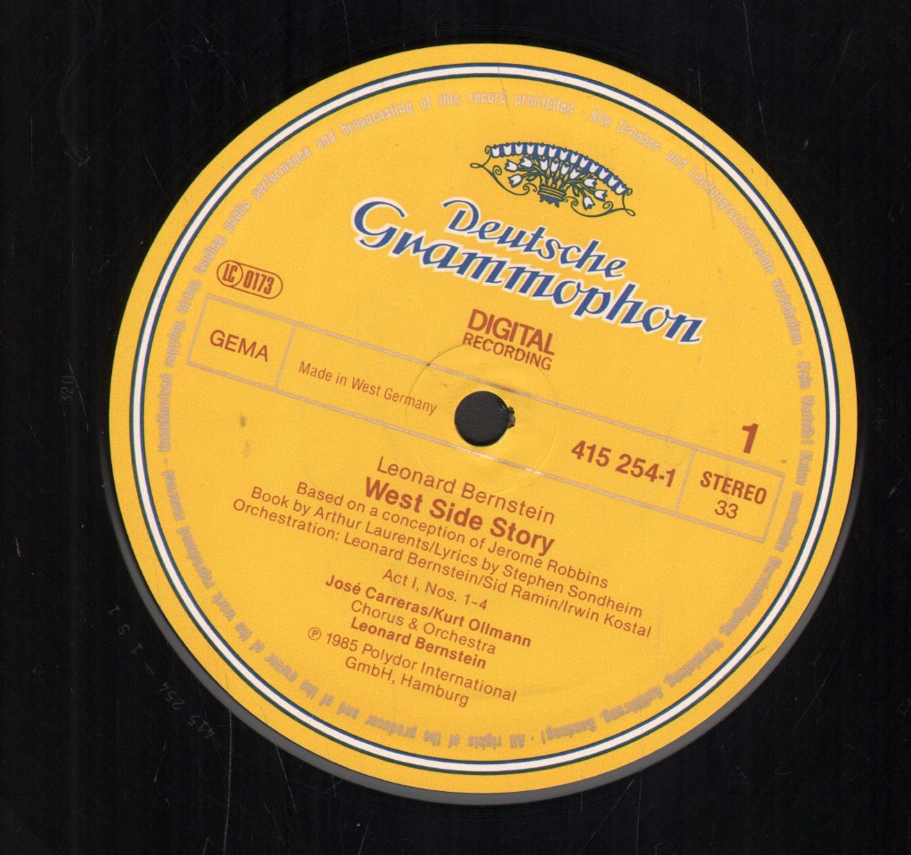 Leonard Bernstein - West Side Story - Double Lp