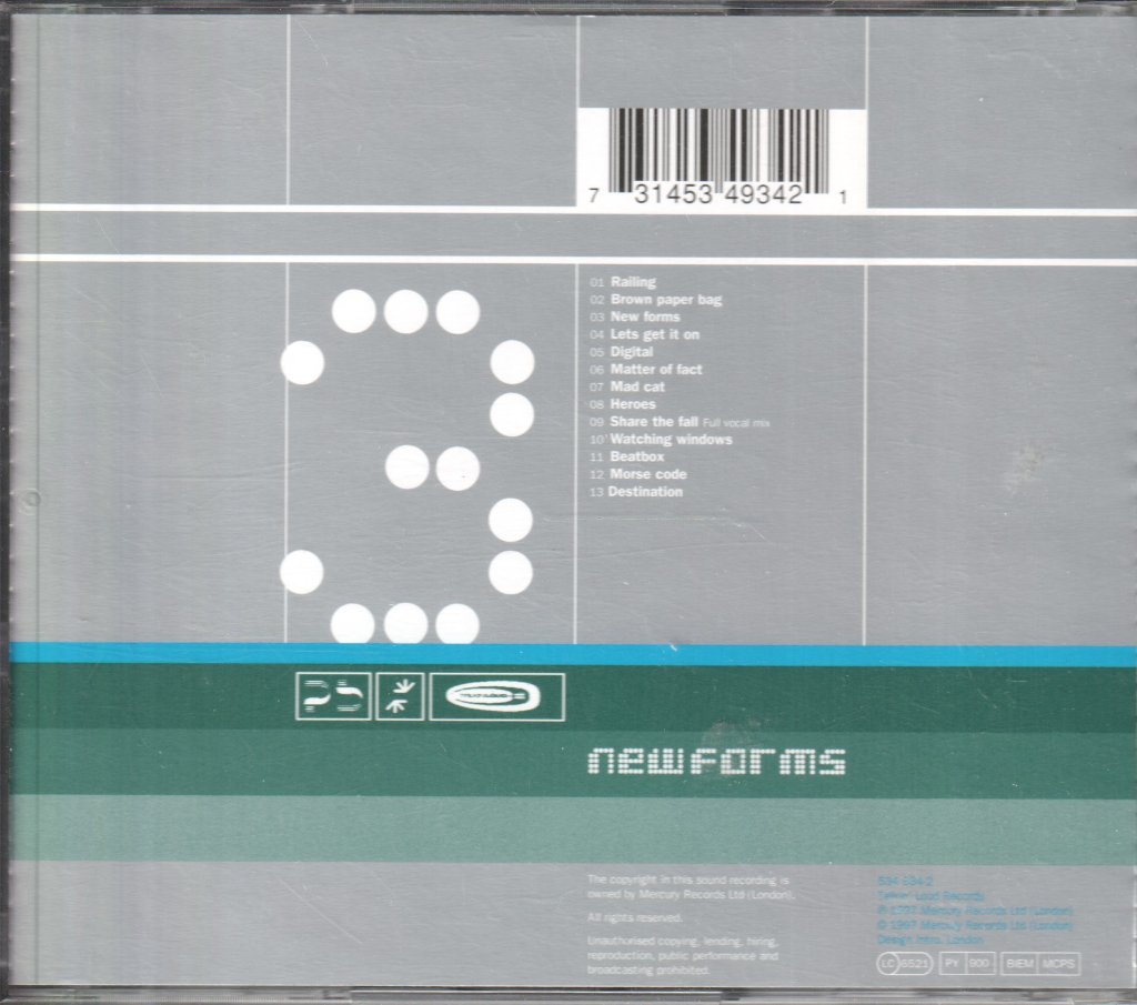 Roni Size/Reprazent - New Forms - Cd