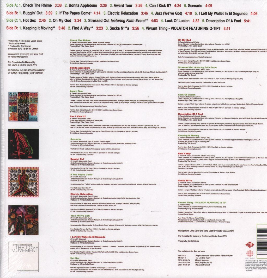 A Tribe Called Quest - The Anthology - Double Lp