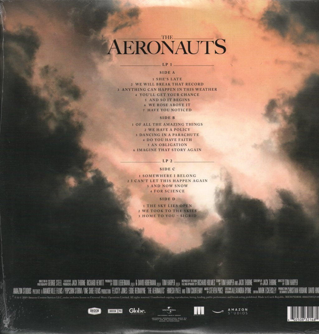 Steven Price - Aeronauts Original Motion Picture Soundtrack - Double Lp