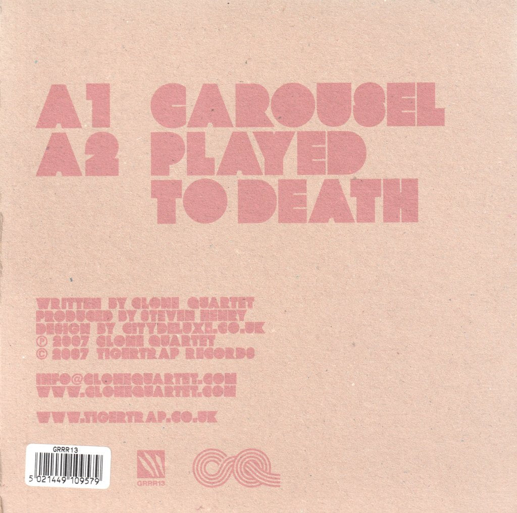 Clone Quartet - Carousel - 7 Inch