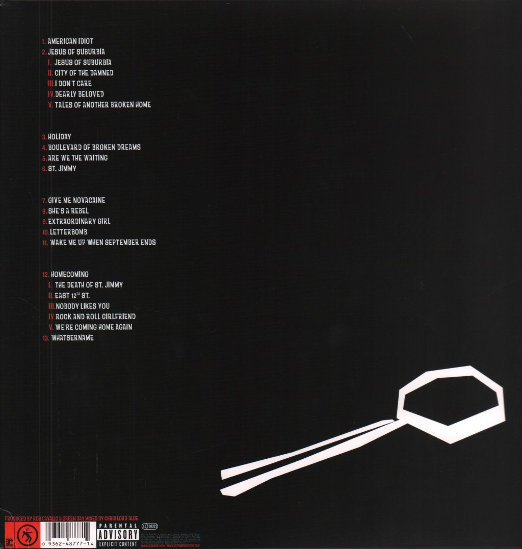 Green Day - American Idiot - Double Lp