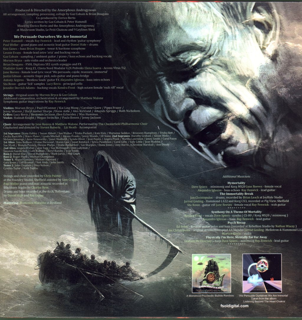Amorphous Androgynous and Peter Hammill - We Persuade Ourselves We Are Immortal - Lp
