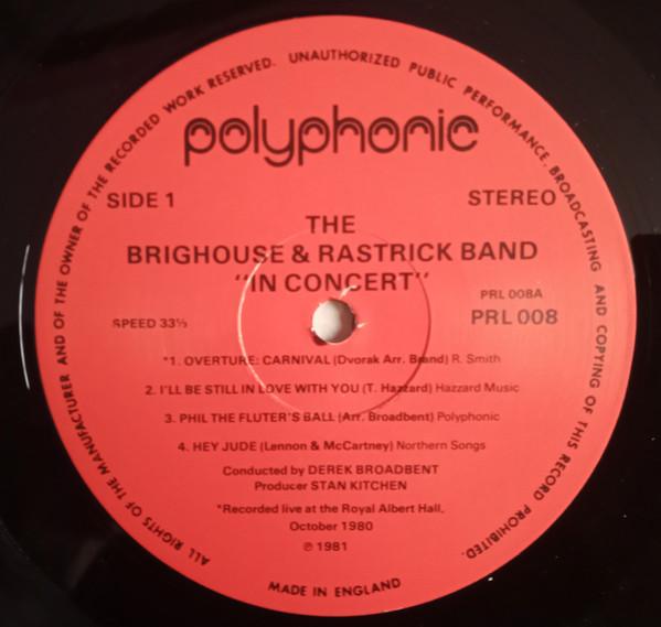 Brighouse And Rastrick Brass Band - In Concert - Lp