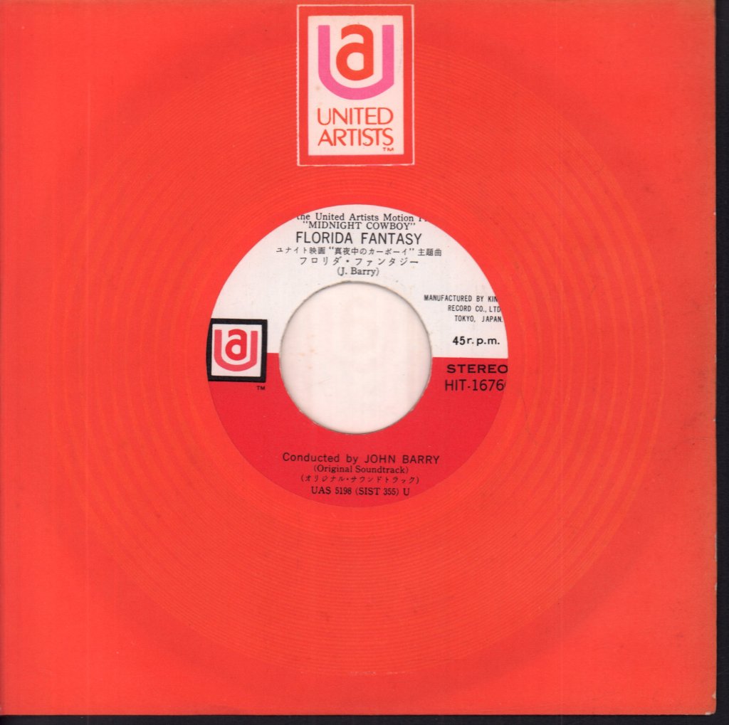 John Barry - Midnight Cowboy - 7 Inch