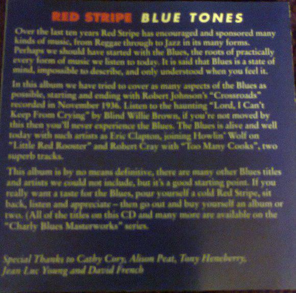 Various Artists - Red Stripe Blue Tones - Cd