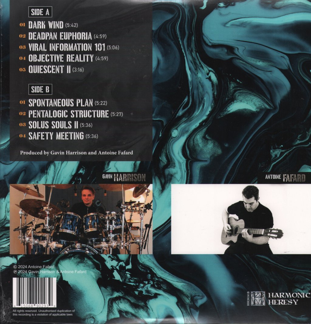 Gavin Harrison and Antoine Fafard - Perpetual Mutations - Lp