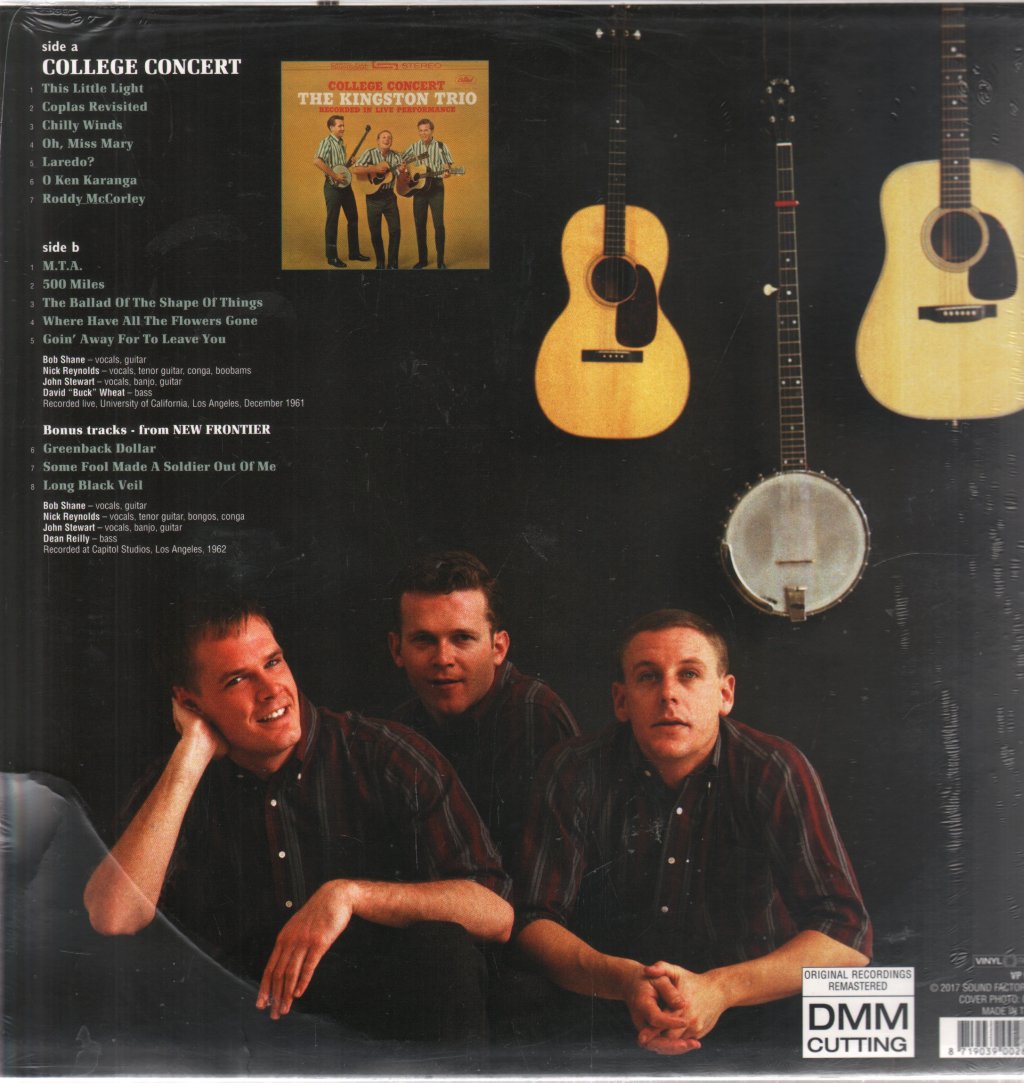 Kingston Trio - College Concert - Lp