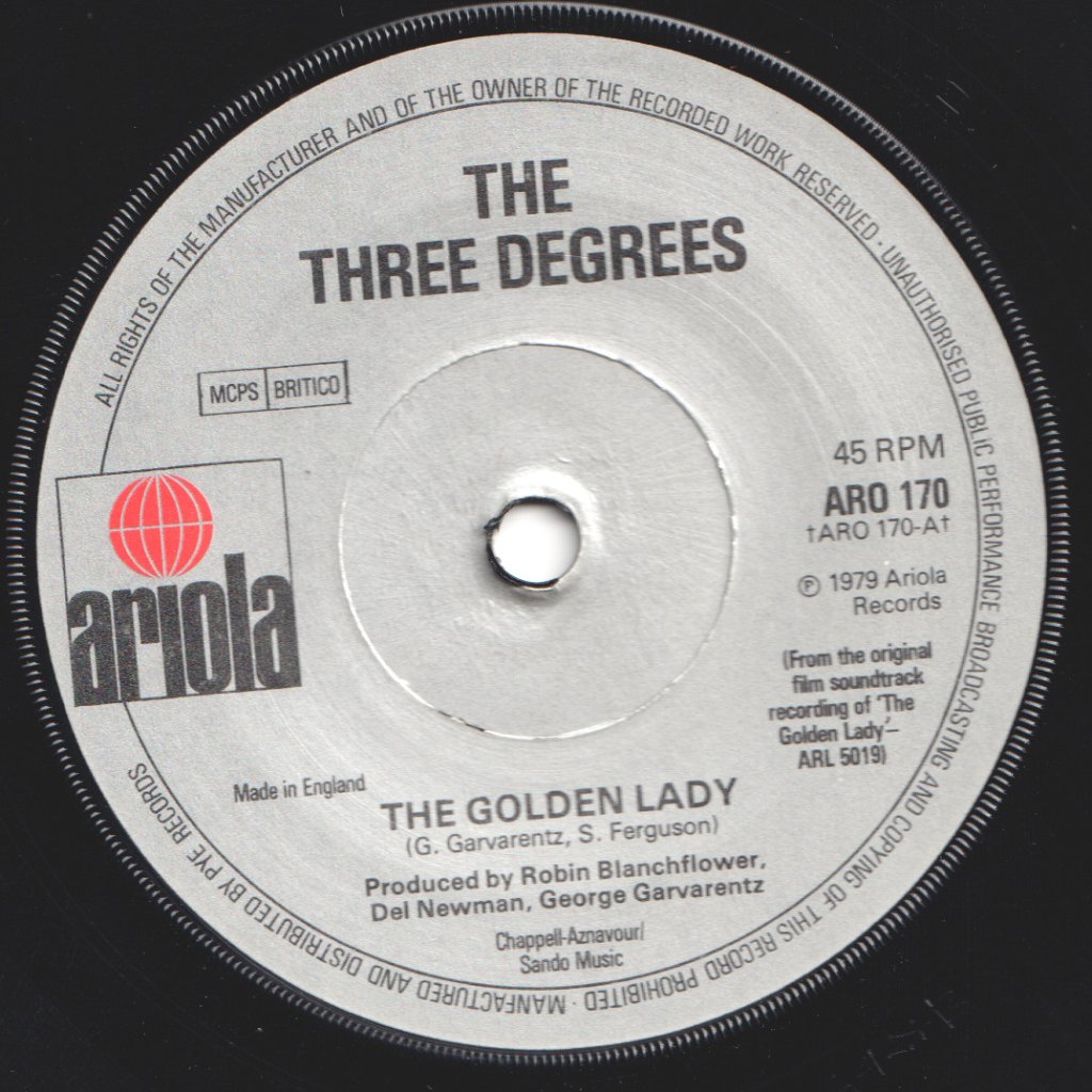 Three Degrees - Golden Lady - 7 Inch