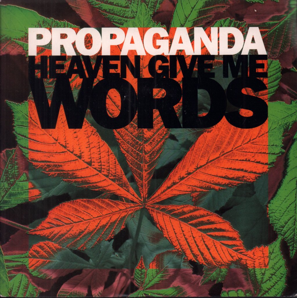 Propaganda (Ztt Group) - Heaven Give Me Words - 7 Inch