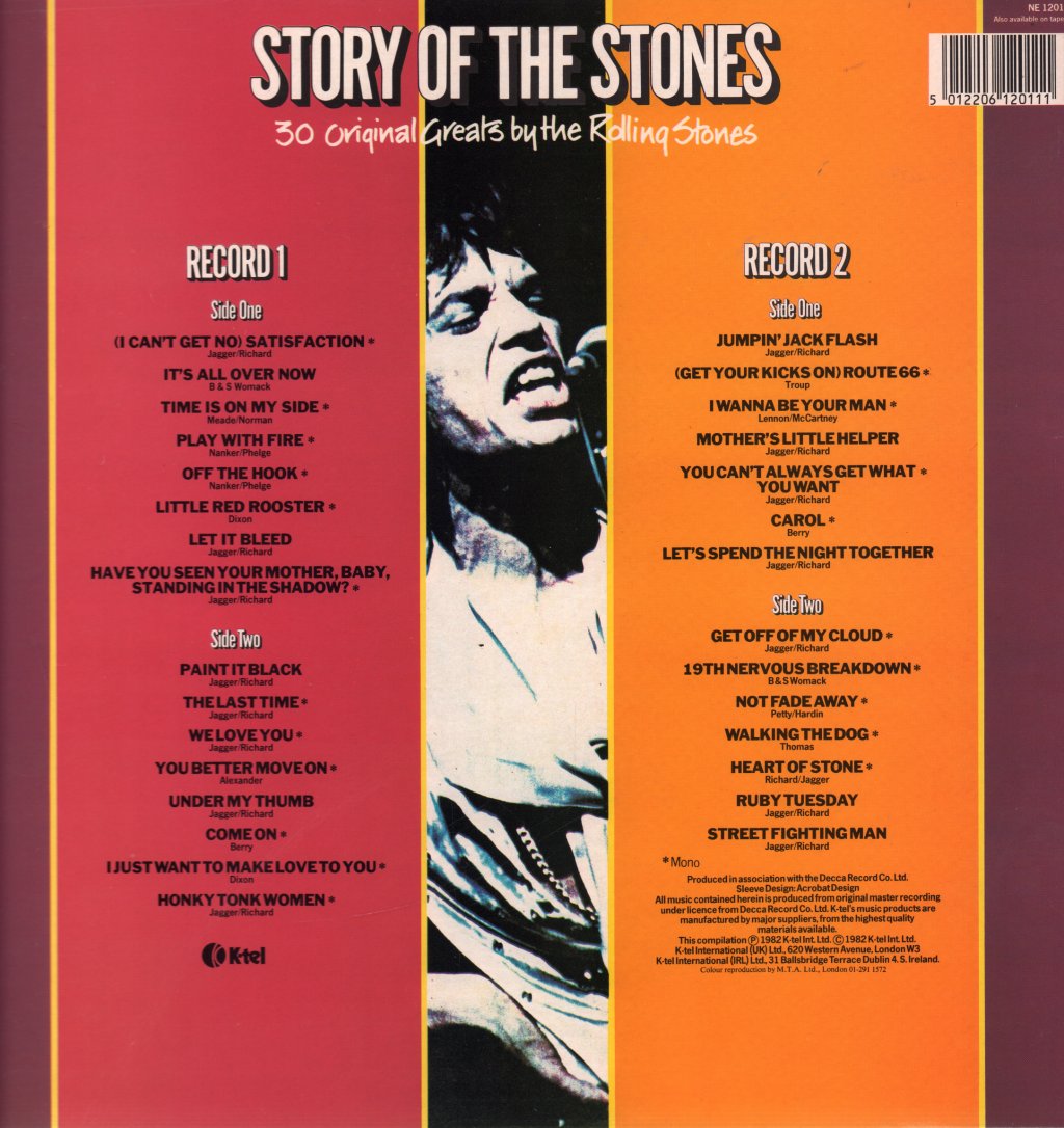 Rolling Stones - Story Of The Stones - Double Lp
