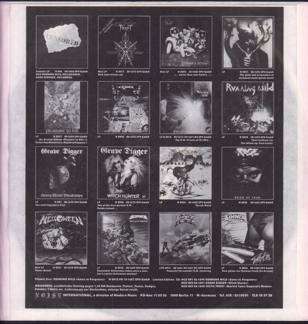 Voivod - Rrroooaaarrr - Lp